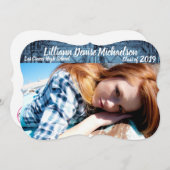 5時間365日のシニア素朴発表Tinパネル天井C 案内状 (正面/裏面)