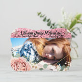 5時間365日のシニア・アナウンスジオメトリックガーデンバラ金ゴールド 案内状 (スタンド正面)