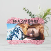 5時間365日のシニア・アナウンスメントバラ金ゴールドグリッター 案内状 (スタンド正面)