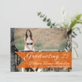 5時間365日のハンター迷彩柄Camouflageシニアアナウンスメント 案内状 (スタンド正面)