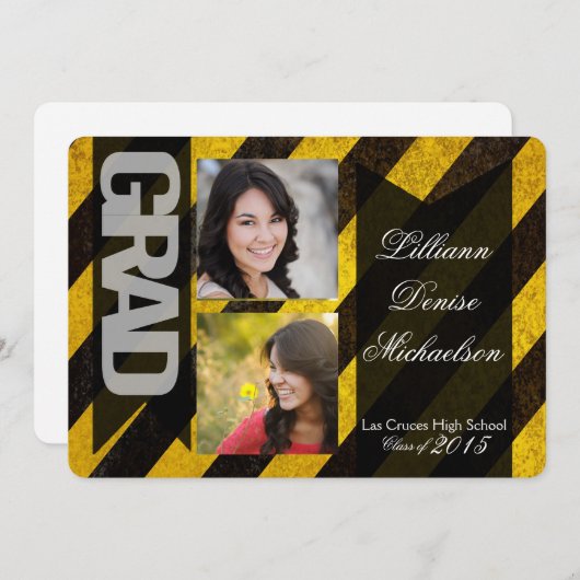 5時間365日のバイオハザード犯罪シーンタップの上級発表 案内状 (正面/裏面)