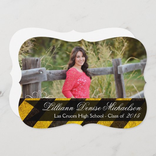 5時間365日のバイオハザード犯罪シーンタップの上級発表 案内状 (正面/裏面)