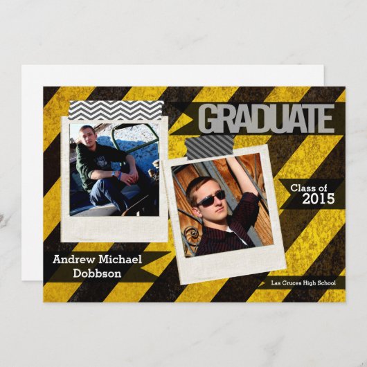 5時間365日のバイオハザード犯罪シーンタップの上級発表 案内状 (正面/裏面)