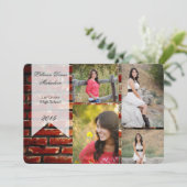 5時間365日のブリック・ウォールグランジ・建物に関する上級者向け発表 案内状 (スタンド正面)