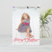 5時間365日の写真クリスマスカードを作成 シーズンカード (スタンド正面)