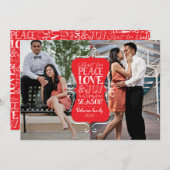 5時間365日の平和、愛と喜びのフレーム2フォトカード シーズンカード (正面/裏面)