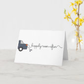 5時間365日の幸せ カード (黄色い花)