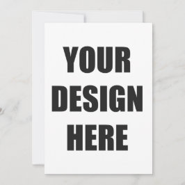 5時間365日の招待カスタムデザインプリント 招待状