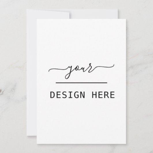 5時間365日の招待カスタムプリント 招待状 (正面)