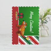 5時間365日の招待状、カスタム文字前面および背面 招待状 (スタンド正面)