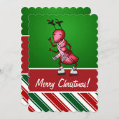 5時間365日の招待状、カスタム文字前面および背面 招待状 (正面/裏面)