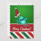 5時間365日の招待状、カスタム文字前面および背面 招待状 (正面)