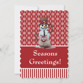 5時間365日の招待状、カスタム文字前面および背面 招待状