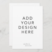 5時間365日の招待状 招待状 (正面/裏面)