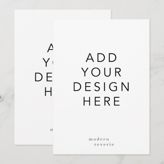 5時間365日の招待状 招待状 (正面/裏面)