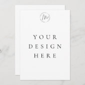 5時間365日カスタム招待状 招待状 (正面/裏面)