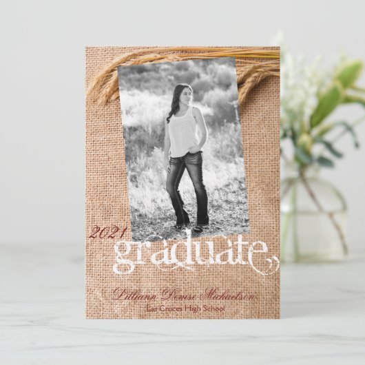 5時間365日、Burlap Sack Countに関する小麦のシニア発表 案内状 (スタンド正面)