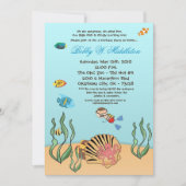 5時間7分の1が海の誕生日パーティーの招待状に 招待状 (正面)