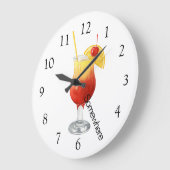 5時/5時/5時/5時/5時/5時/5時 ラージ壁時計 (傾斜)