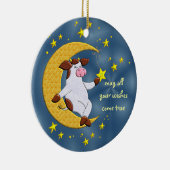 5月あなたの願いはすべて本当の記念品のオーナメントを来ます セラミックオーナメント (右)