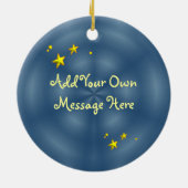 5月あなたの願いはすべて本当の記念品のオーナメントを来ます セラミックオーナメント (裏面)