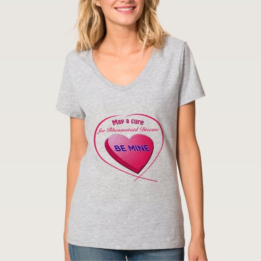 5月ここのあなたの文字のための治療は私の物です Tシャツ (正面)