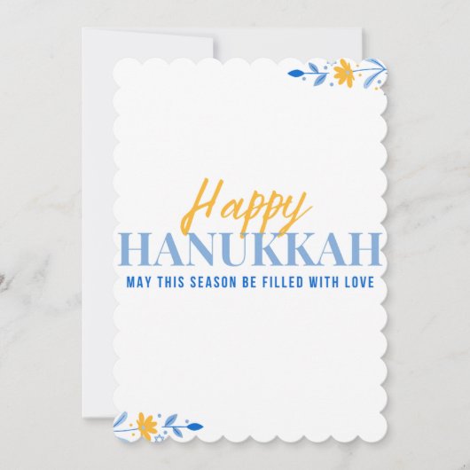 5月このシーズンはラブハヌカーの招待客で満たされる 招待状 (正面)