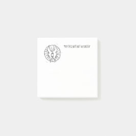 "5月このノート目に見えなく"行かないためポスト・イット ポストイット