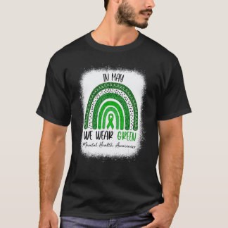 5月にブリーチ マイ・ウェア・グリーン メンタルヘルス啓発 Tシャツ