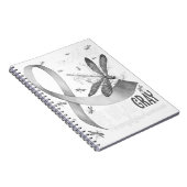 5月に我々は灰色の脳がん衣服を認識度 ノートブック (右側)