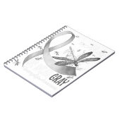 5月に我々は灰色の脳がん衣服を認識度 ノートブック (左側)