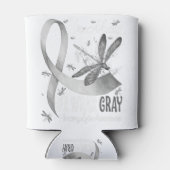 5月に我々は灰色の脳がん衣服を認識度 缶クーラー (裏面)