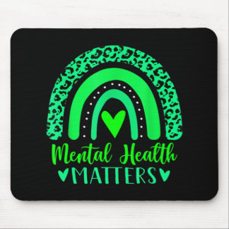 5月に我々は衣服グリーン精神衛生認識度R マウスパッド