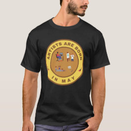 5月に生まれたアーティストのためのデザイン Tシャツ
