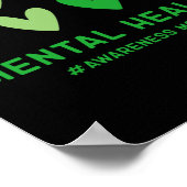 5月に私たちは衣服グリーンメンタルヘルス認識度月 ポスター (角)