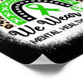 5月に私たちは衣服グリーンメンタルヘルス認識度月 ポスター (角)