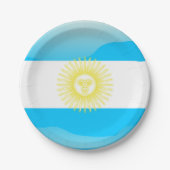 5月のアルゼンチン人日曜日 ペーパープレート (正面)