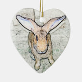 5月のバニー セラミックオーナメント (右)