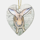 5月のバニー セラミックオーナメント (左)