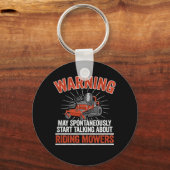 5月の乗馬の草刈り芝刈りパパガーデ キーホルダー (正面)