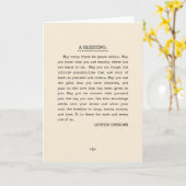 5月の今日の中に平和がある カード (黄色い花)