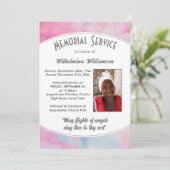 5月の天使の慰霊祭の飛行 招待状 (スタンド正面)