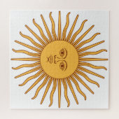 5月の太陽 ジグソーパズル (横)