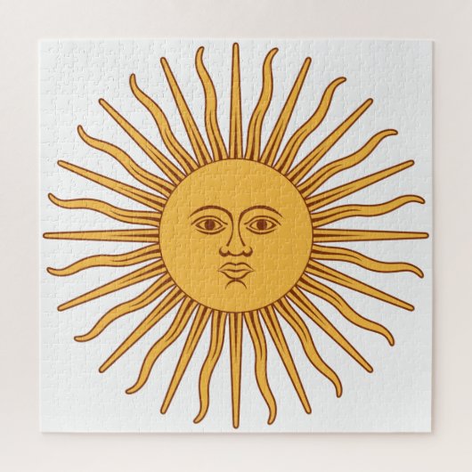 5月の太陽 ジグソーパズル (縦)