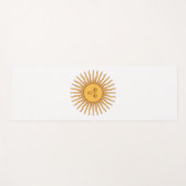 5月の太陽 ヨガマット (正面(横))