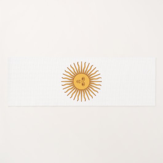 5月の太陽 ヨガマット (正面(横))