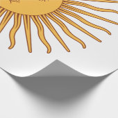 5月の太陽 ラッピングペーパー (角)