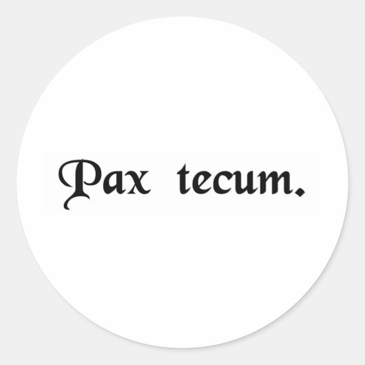 5月の平和はあなたとあります ラウンドシール (正面)