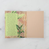 5月の散文生まれの花 カード (内部)