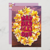 5月の日はレイ日(バック文字カスタマイズ可能)カード シーズンカード (正面/裏面)